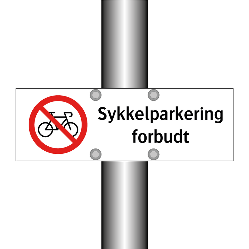 Sykkelparkering forbudt & Sykkelparkering forbudt & Sykkelparkering forbudt