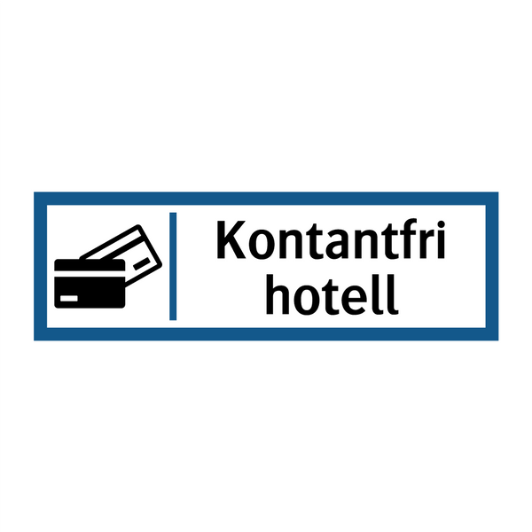 Kontantfri hotell & Kontantfri hotell & Kontantfri hotell & Kontantfri hotell & Kontantfri hotell