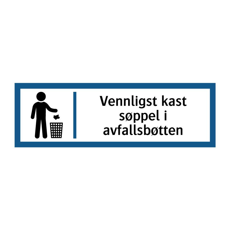 Kj p Vennligst Kast S ppel I Avfallsb tten Skilt SignOnline NO I207 kj-p-vennligst-kast-s-ppel-i-avfallsb-tten-skilt-signonline-no-i207