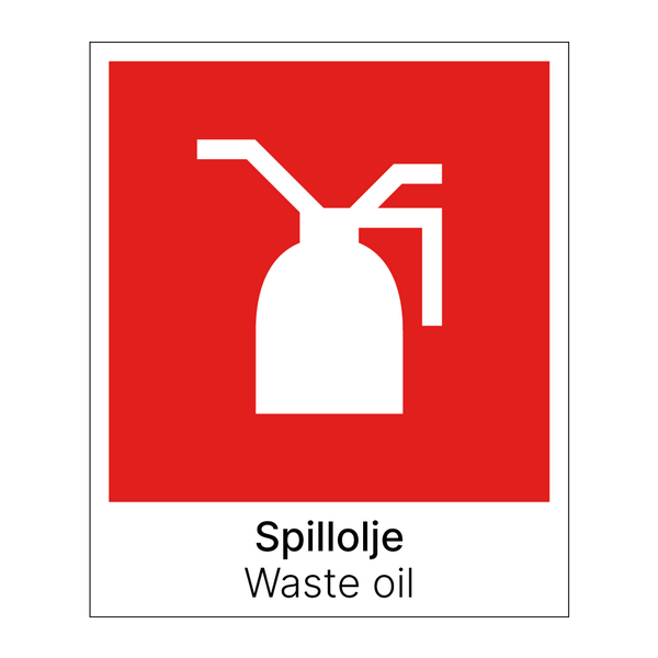Spillolje - Waste oil & Spillolje - Waste oil & Spillolje - Waste oil & Spillolje - Waste oil