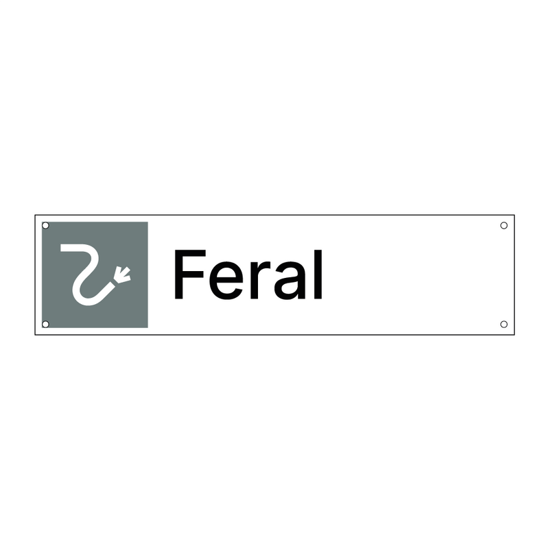 Feral & Feral & Feral & Feral
