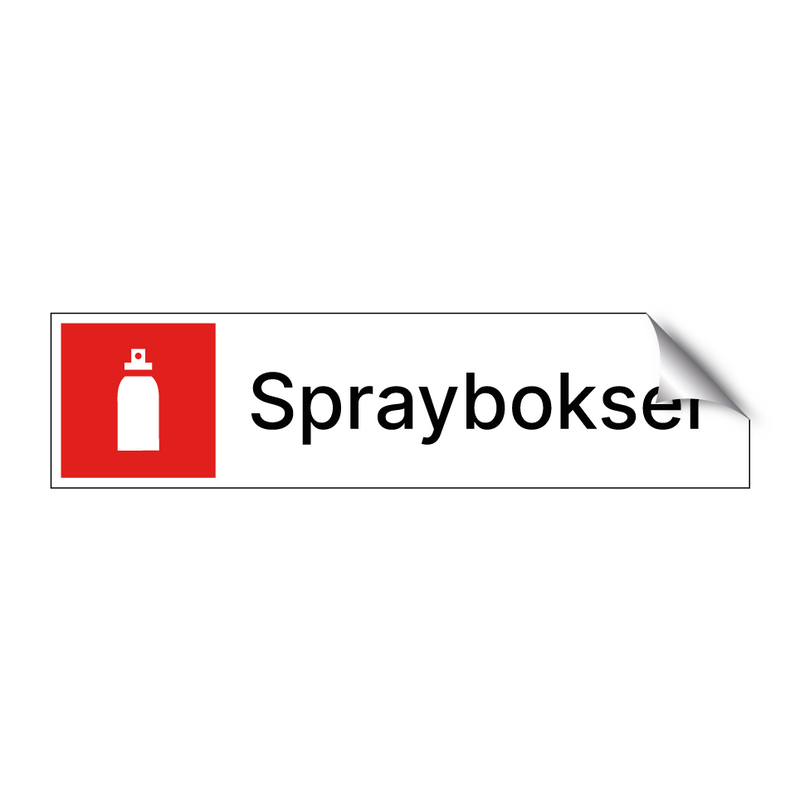 Spraybokser & Spraybokser