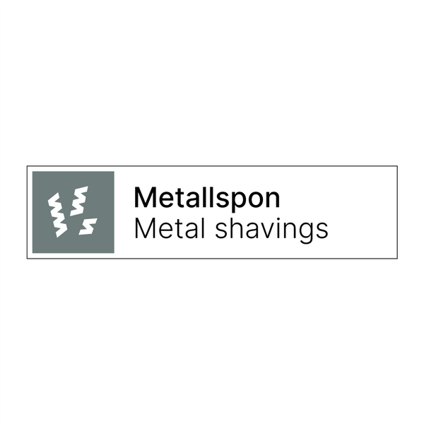 Metallspon - Metal shavings & Metallspon - Metal shavings & Metallspon - Metal shavings