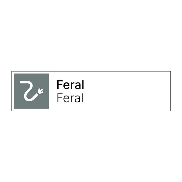 Feral - Feral & Feral - Feral & Feral - Feral & Feral - Feral & Feral - Feral & Feral - Feral