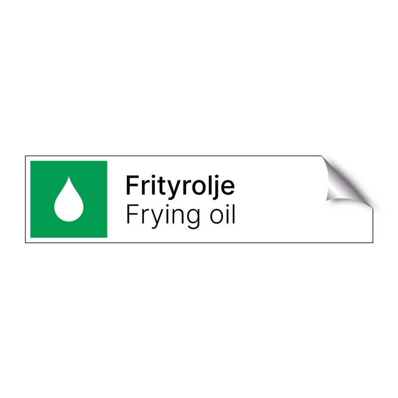 Frityrolje - Frying oil & Frityrolje - Frying oil