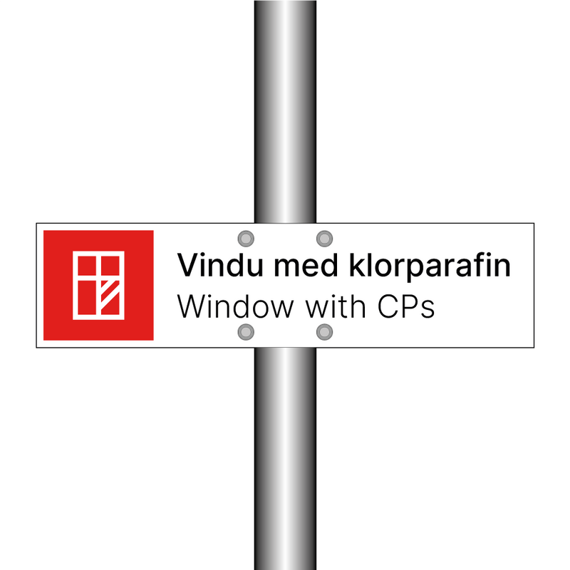 Vindu med klorparafin - Windows with CPs