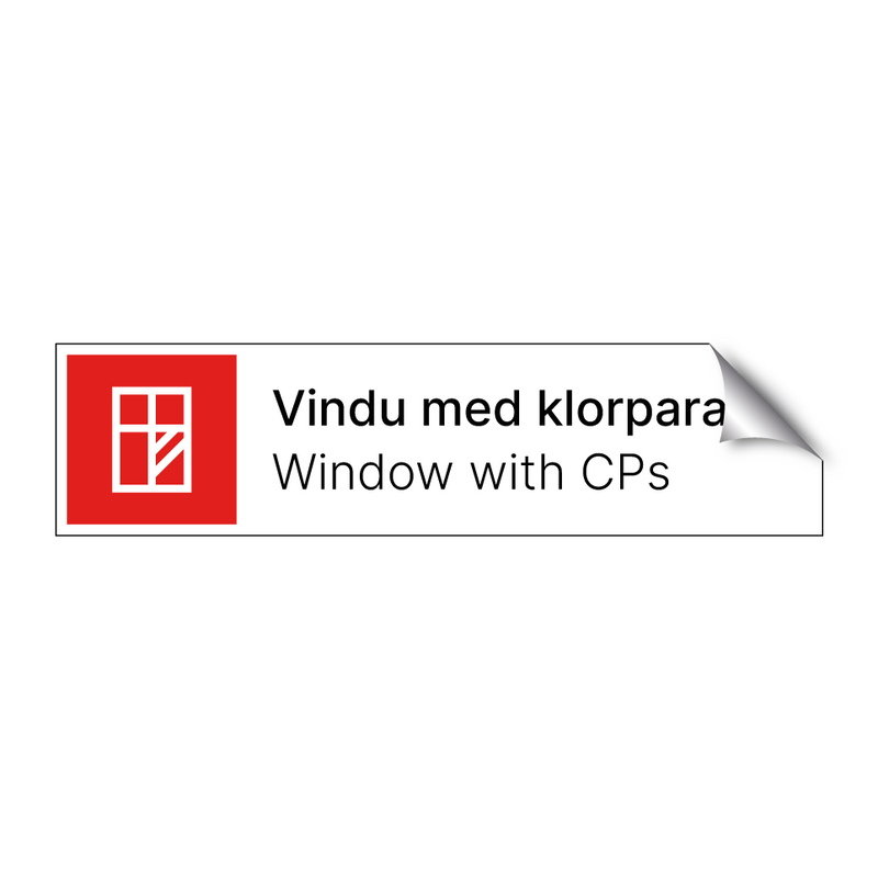 Vindu med klorparafin - Windows with CPs & Vindu med klorparafin - Windows with CPs