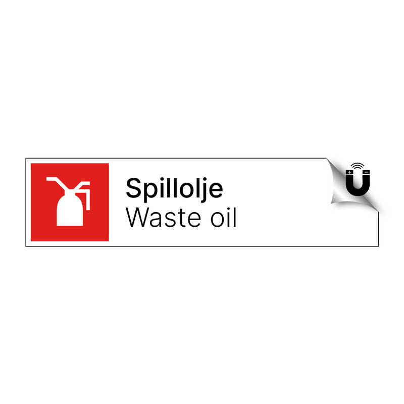 Spillolje - Waste oil & Spillolje - Waste oil