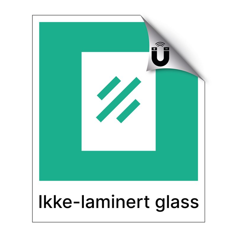 Ikke-laminert glass & Ikke-laminert glass & Ikke-laminert glass & Ikke-laminert glass
