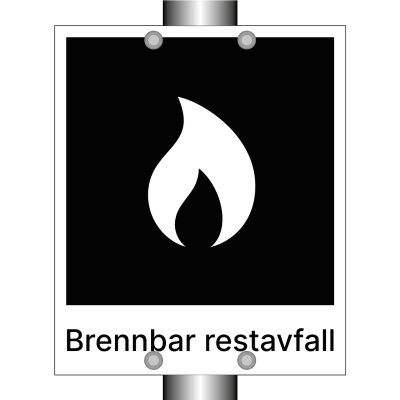 Brennbar restavfall & Brennbar restavfall & Brennbar restavfall
