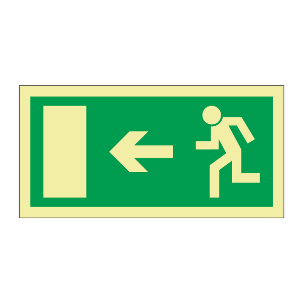 Nødutgang venstre & Nødutgang venstre & Nødutgang venstre & Nødutgang venstre