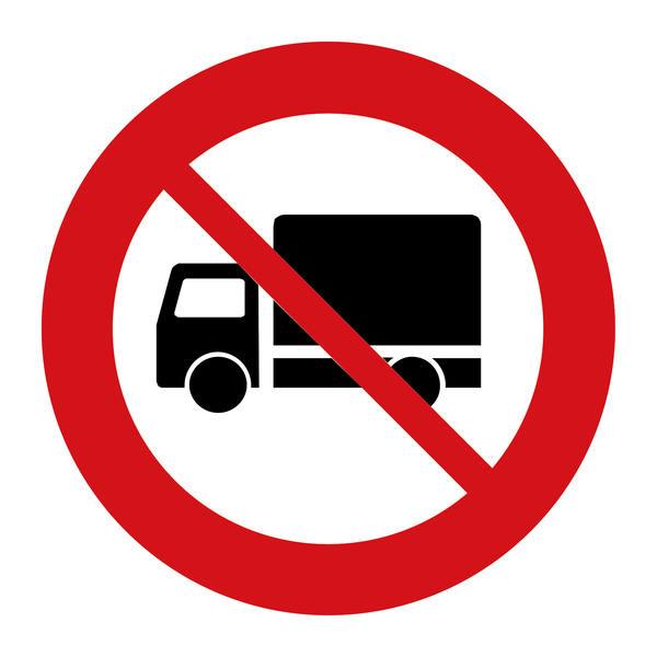 306.5 Forbudt for lastebil og trekkbil & 306.5 Forbudt for lastebil og trekkbil