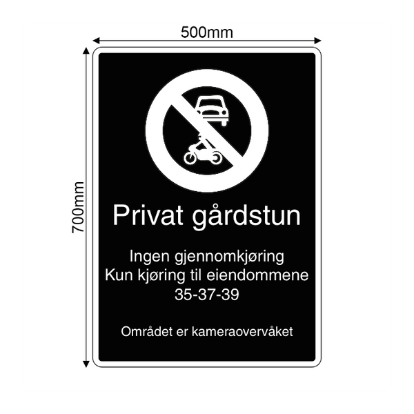 Lag privatrettslig skilt (Avansert)