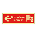 Brannslange innenfor