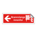 Brannslange innenfor