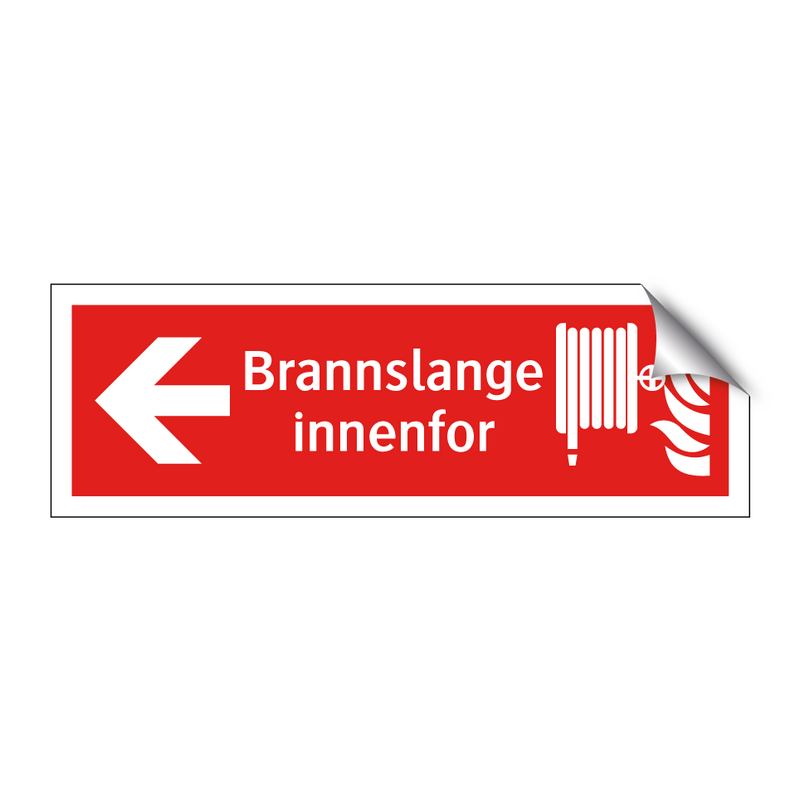 Brannslange innenfor