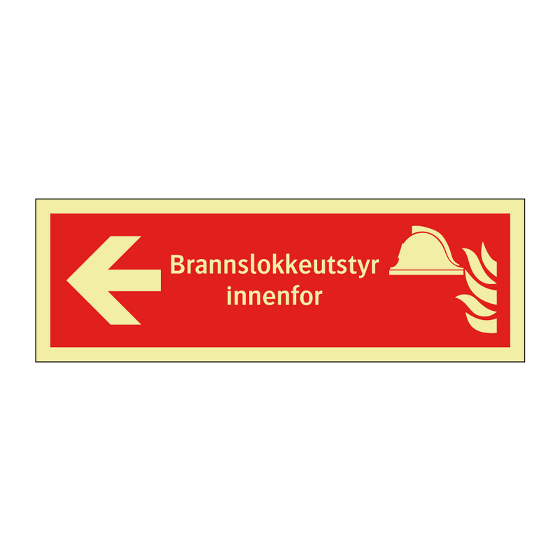 Brannslokkeutstyr innenfor