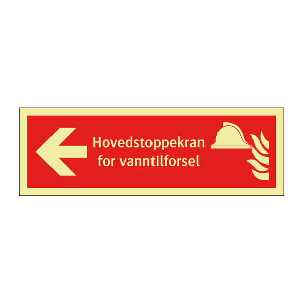 Hovedstoppekran for vanntilforsel & Hovedstoppekran for vanntilforsel