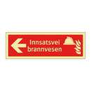 Innsatsvei brannvesen