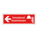 Innsatsvei brannvesen