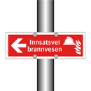 Innsatsvei brannvesen