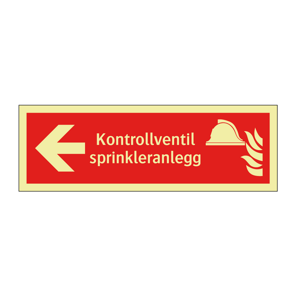 Kontrollventil sprinkleranlegg