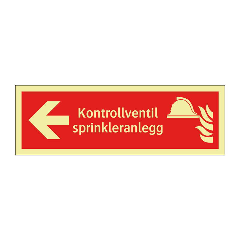 Kontrollventil sprinkleranlegg