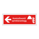 Kontrollventil sprinkleranlegg