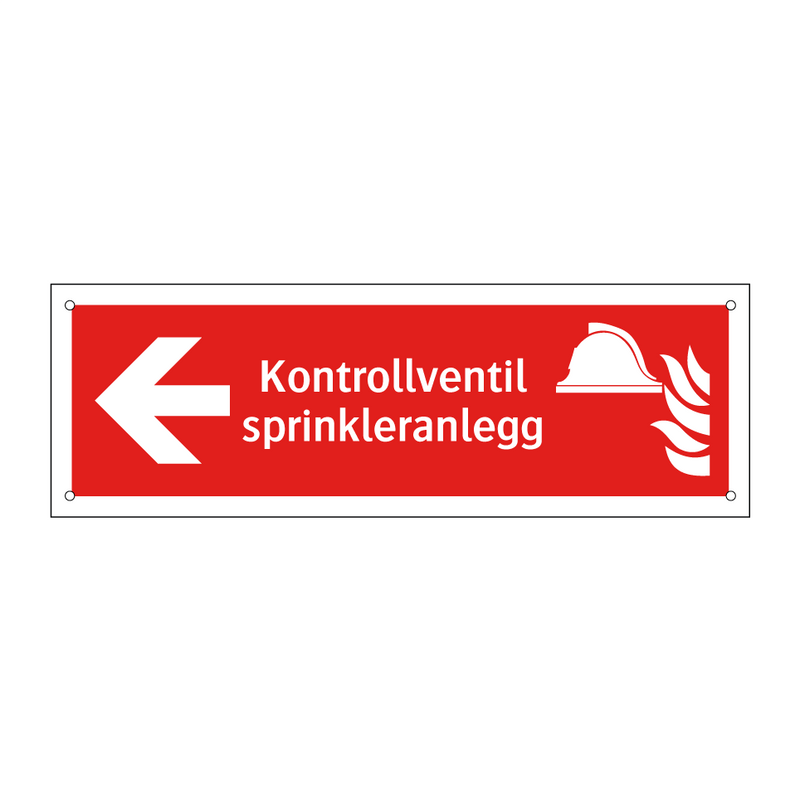 Kontrollventil sprinkleranlegg