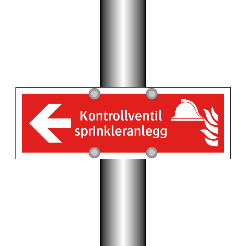 Kontrollventil sprinkleranlegg