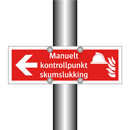 Manuelt kontrollpunkt skumslukking