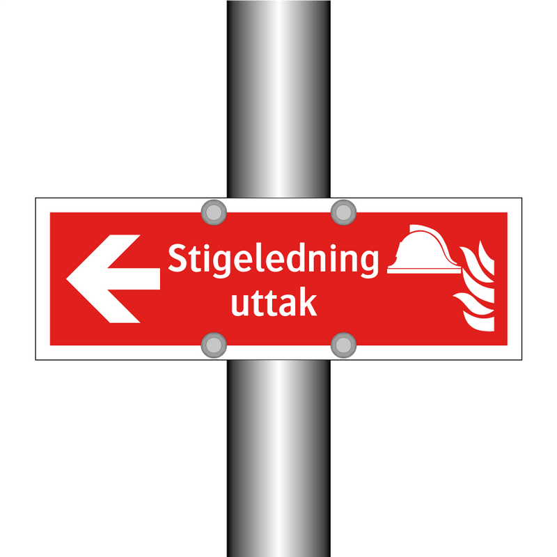 Stigeledning uttak