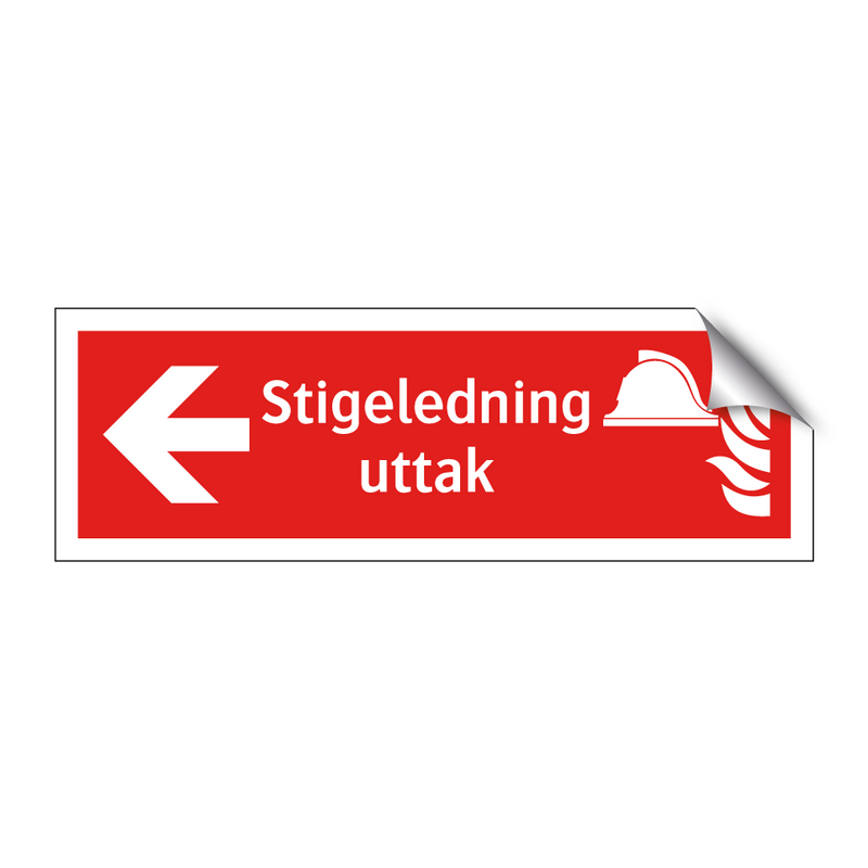 Stigeledning uttak