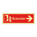 Branndør