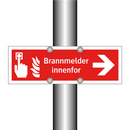 Brannmelder innenfor