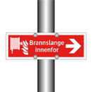 Brannslange innenfor