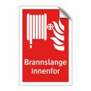 Brannslange innenfor