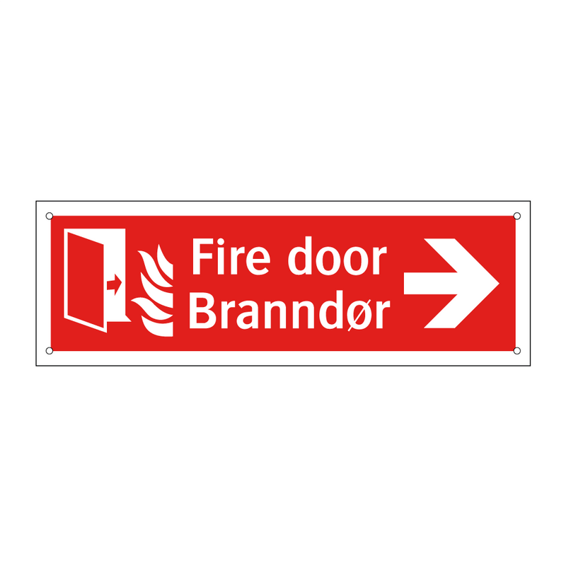 Fire door Branndør