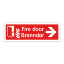 Fire door Branndør