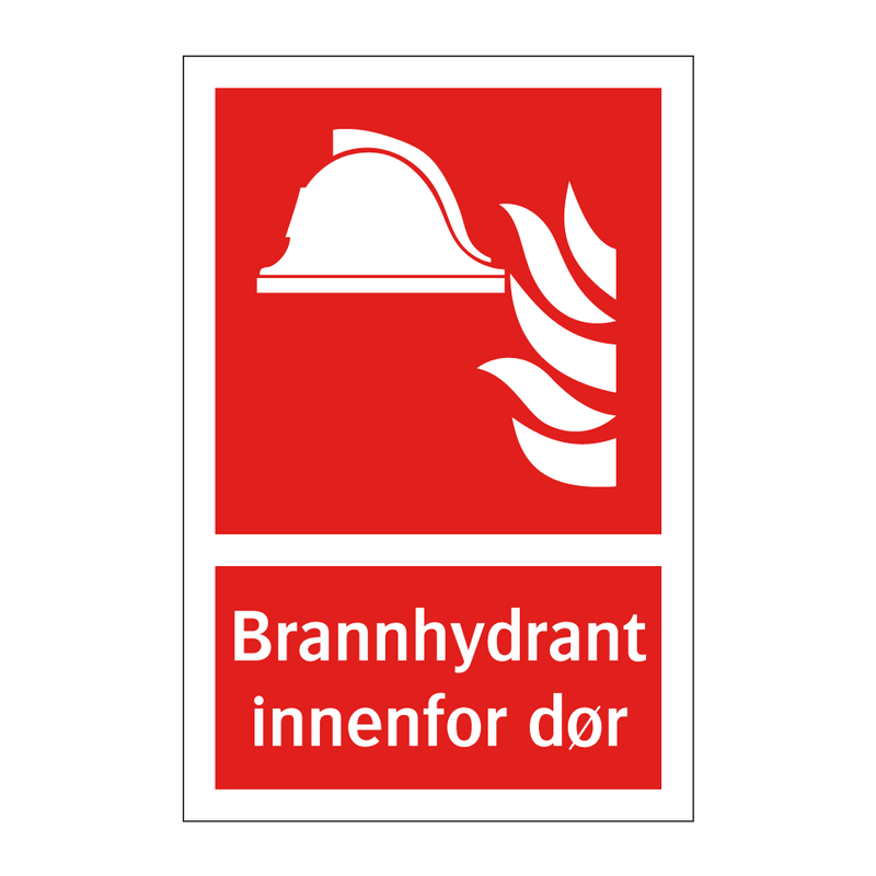 Brannhydrant innenfor dør & Brannhydrant innenfor dør & Brannhydrant innenfor dør