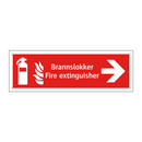 Fire extinguisher Brannslokker