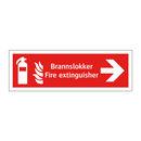 Fire extinguisher Brannslokker