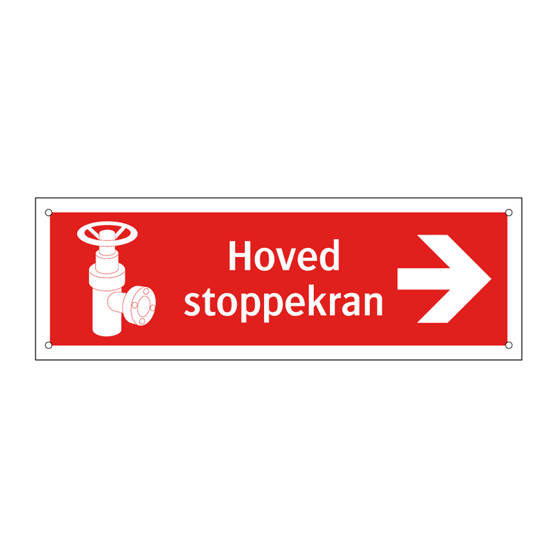 Hoved stoppekran