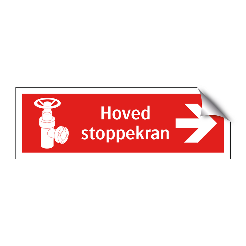 Hoved stoppekran