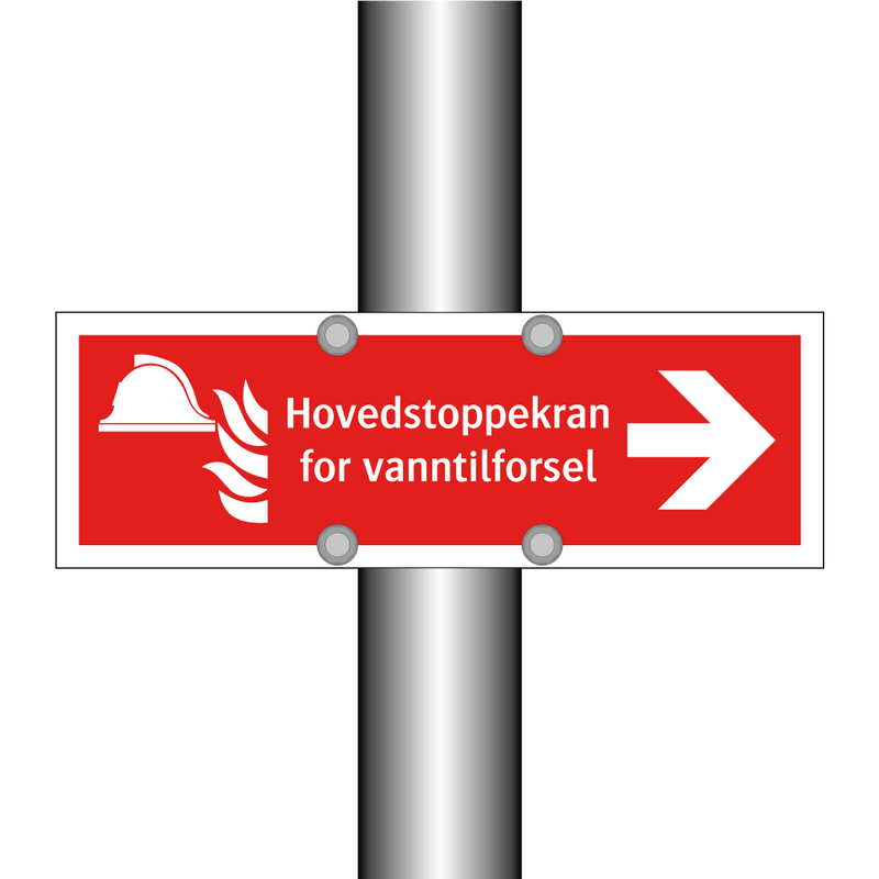 Hovedstoppekran for vanntilforsel & Hovedstoppekran for vanntilforsel