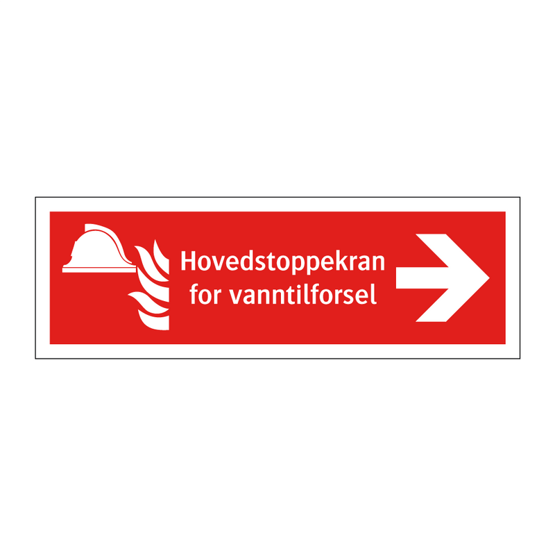 Hovedstoppekran for vanntilforsel & Hovedstoppekran for vanntilforsel