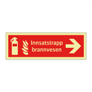 Innsatstrapp brannvesen