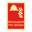 Brannspjeld Fire damper
