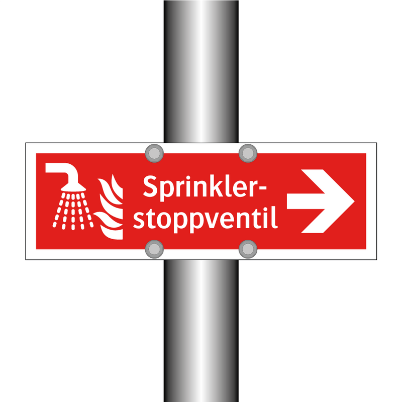 Sprinklerstoppventil