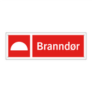Branndør